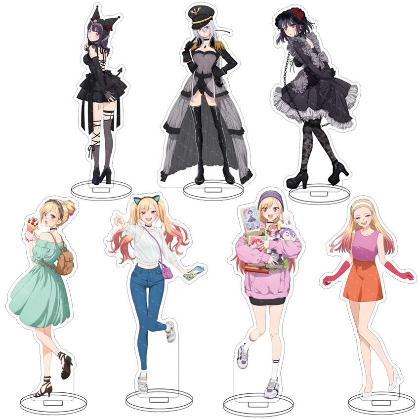 Anime Cosplay Rental - Statuetta in Acrilico Anime da 16CM,