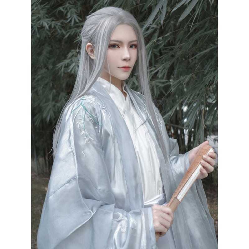 Anime Cosplay Japanese - Parrucche da Uomo Hanfu per Cosplay