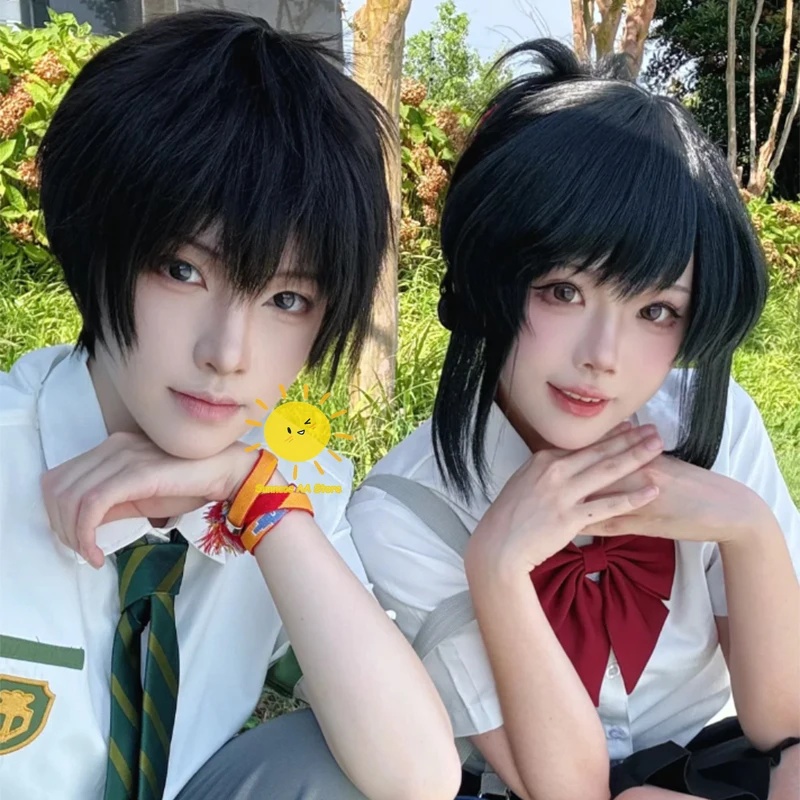 Anime Cosplay Name - Costume Premium Anime Miyamizu Tachibana Your
