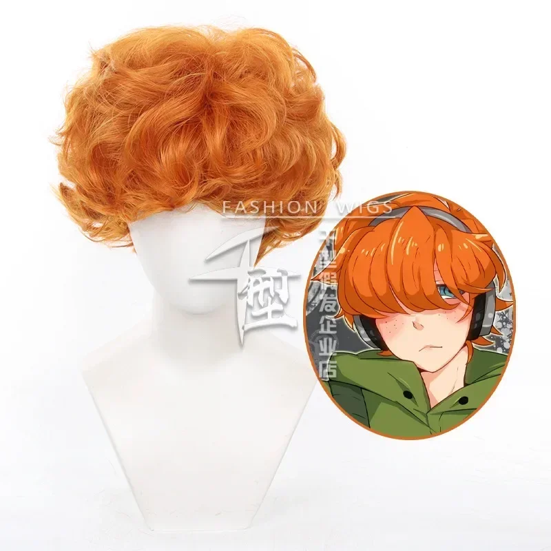 Anime Cosplay Orange Hair - Anime Panty & Stocking con reggicalze