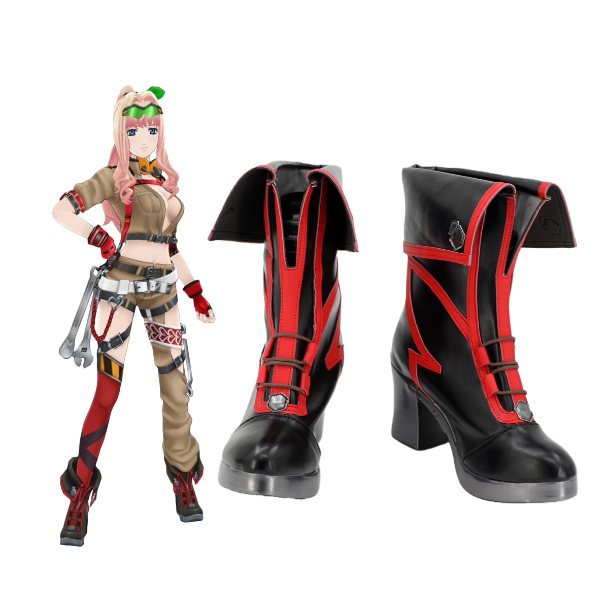 Anime Cosplay Nome - Macross F Sheryl Nome Scarpe Cosplay