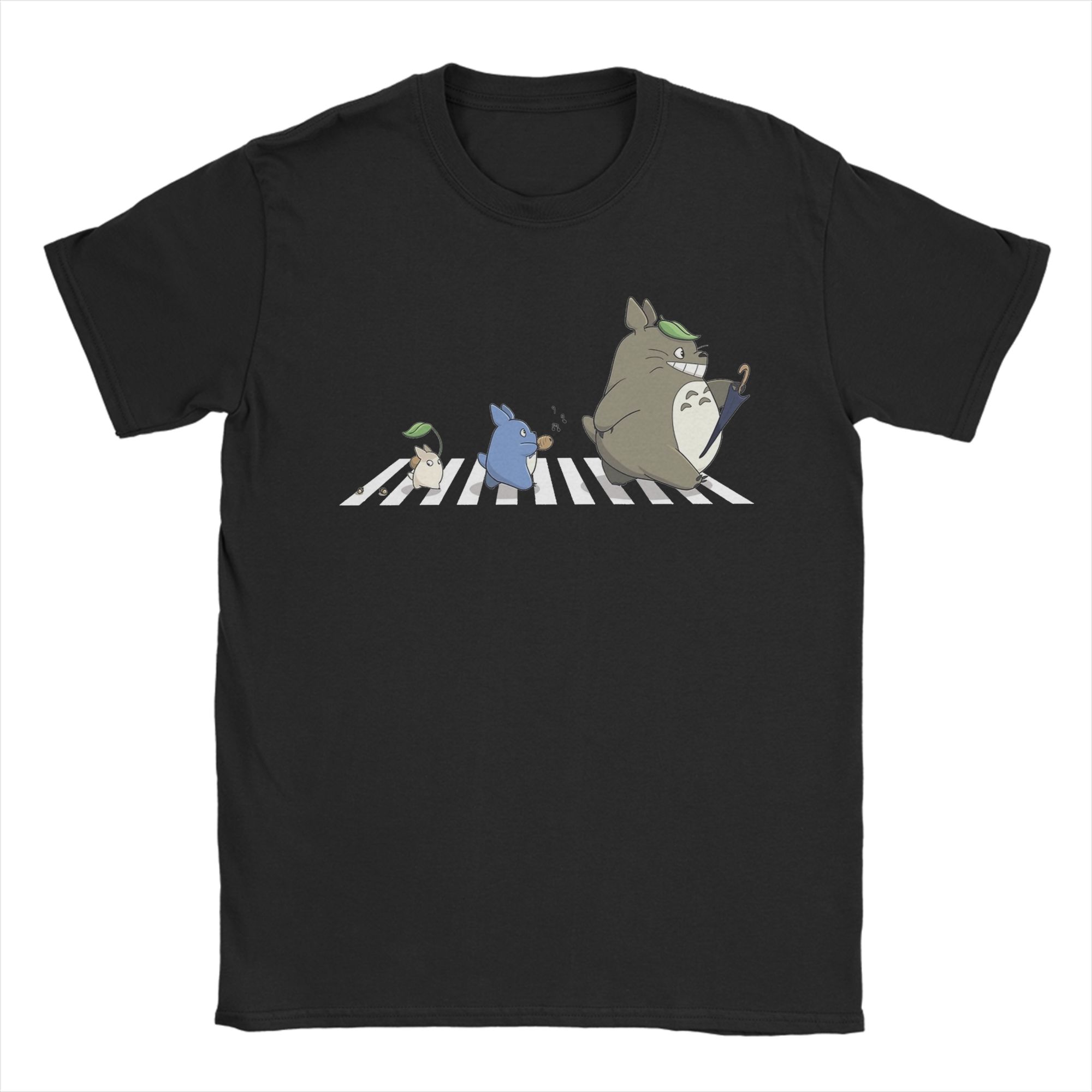 Anime Cosplay Ideas Male - T-shirt Anime Totoro-Miyazaki da uomo, divertente