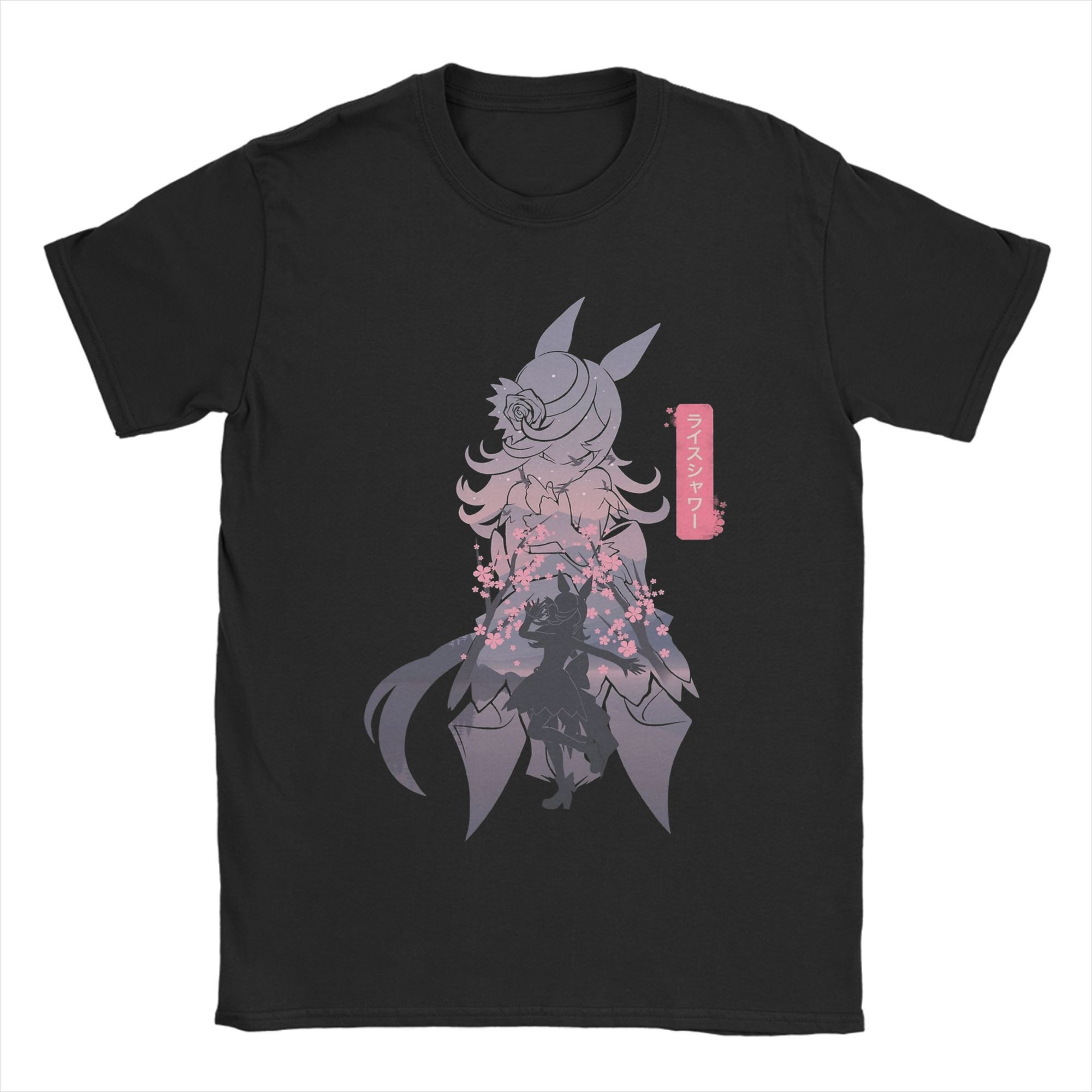 Anime Cosplay Ideas Male - Rice Shower Uma Musume Anime T-shirt
