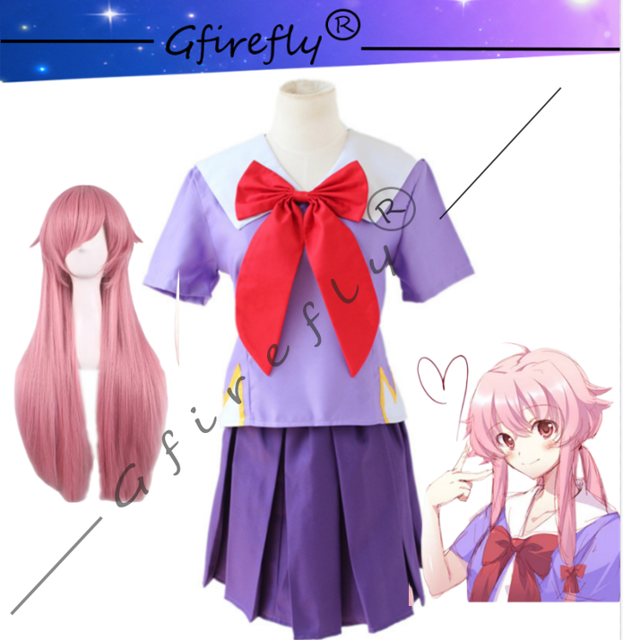 Convention Cosplay Anime - Future Diary Personaggio anime Uniforme scolastica