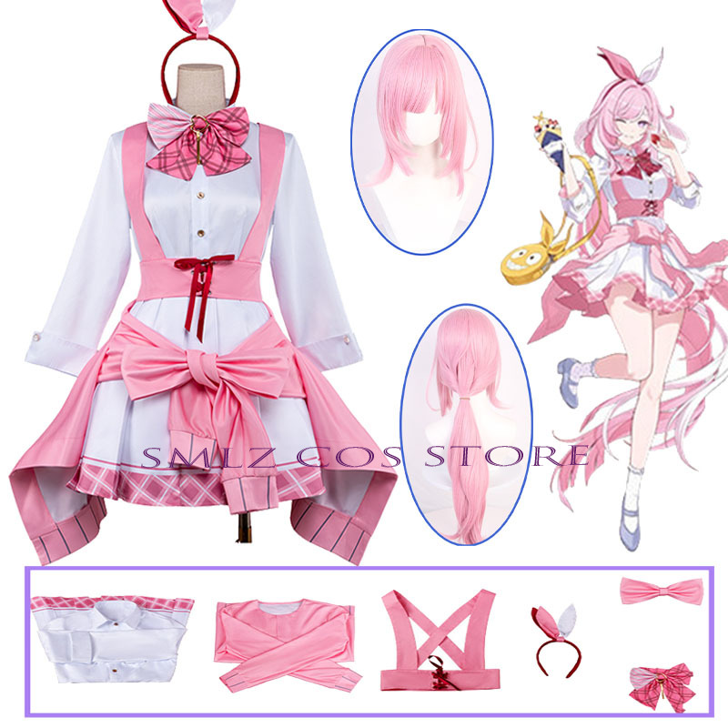 Anime Cosplay Maid - Costume Cosplay Elysia di Honkai Impact