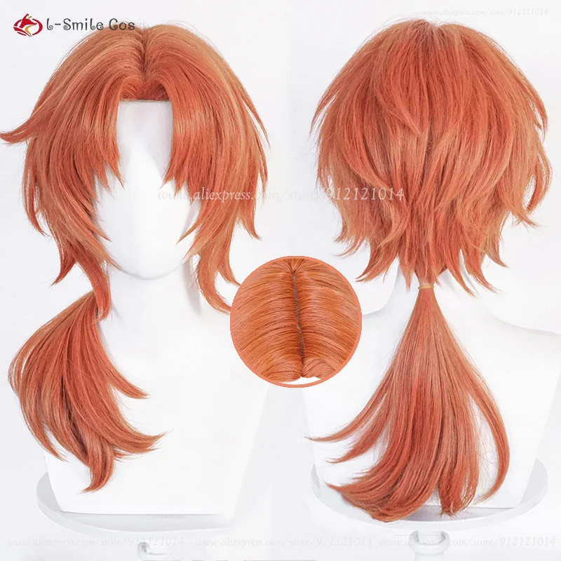 xiaoxiao Anime Hanako-kun Aoi  - Anime Cosplay Orange Hair recensione e prezzo