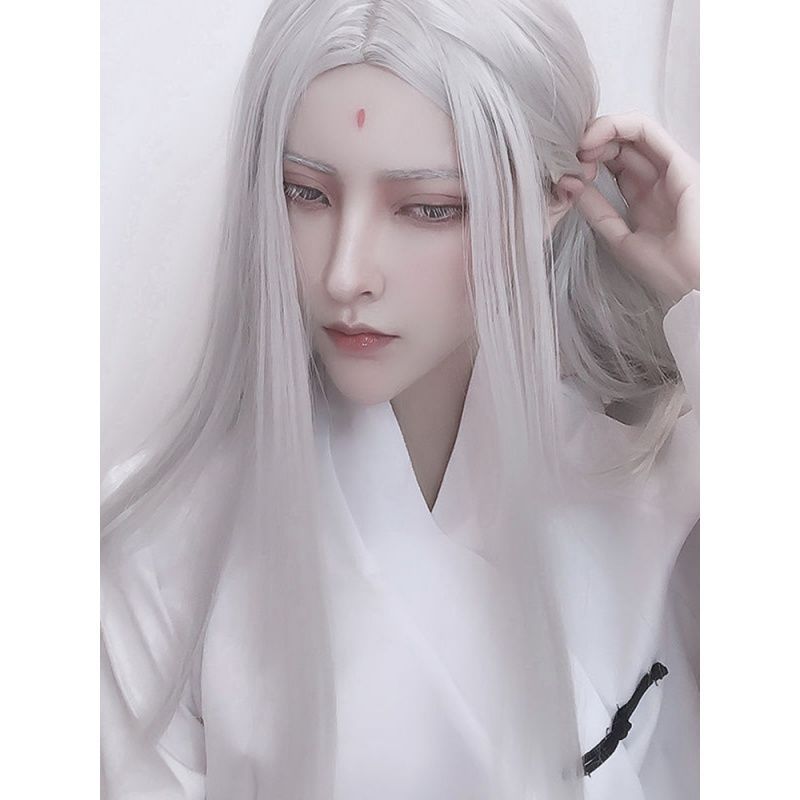 Parrucche da Uomo Hanfu per Co - Anime Cosplay Japanese recensione e prezzo