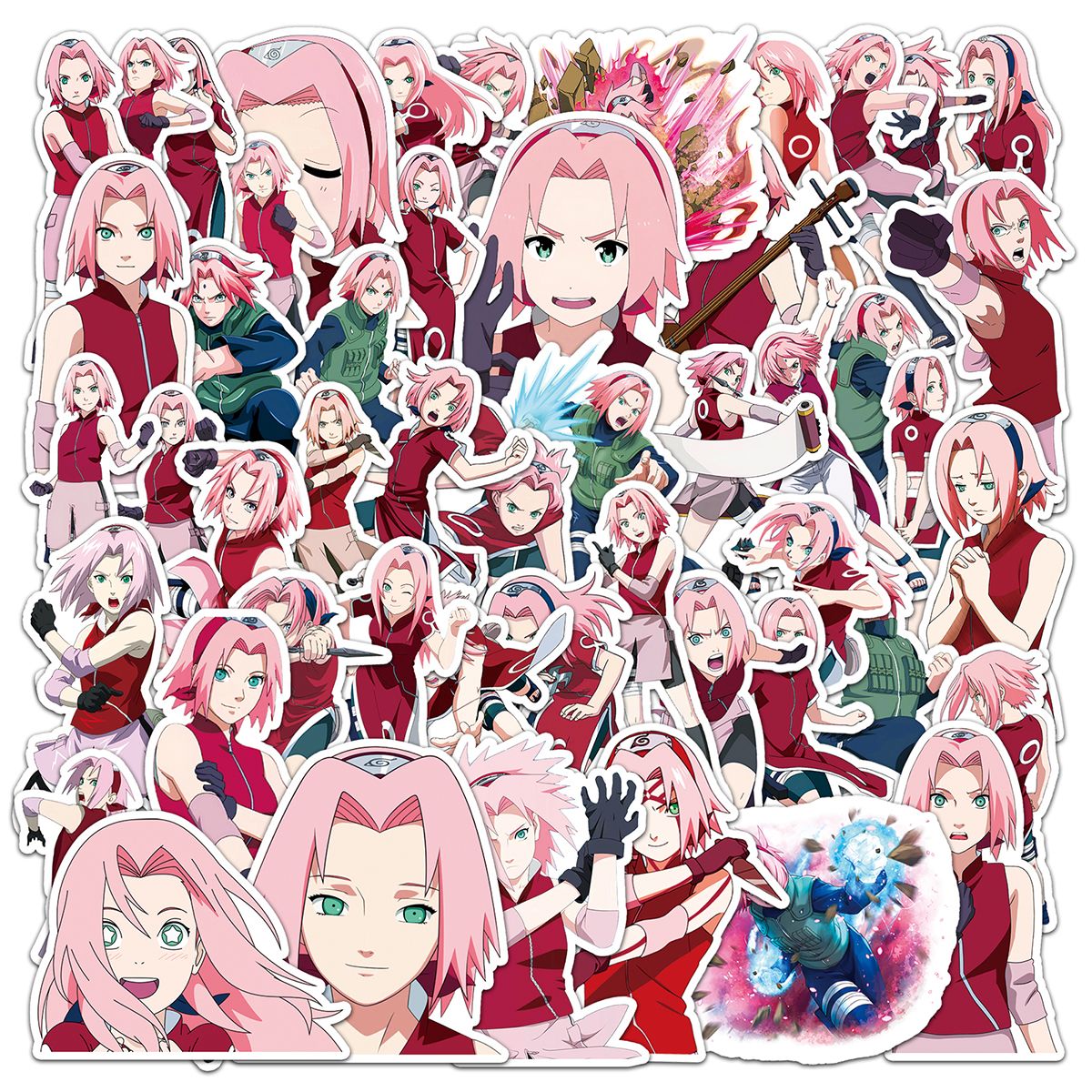 NARUTO Haruno Sakura Adesivi C - Anime Cosplay Easy recensione e prezzo