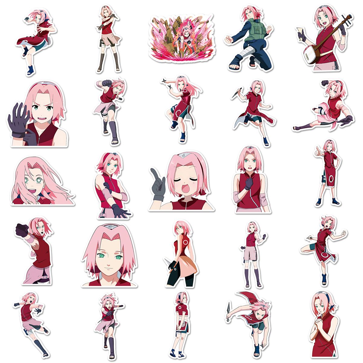 NARUTO Haruno Sakura Adesivi C - Anime Cosplay Easy recensione e prezzo
