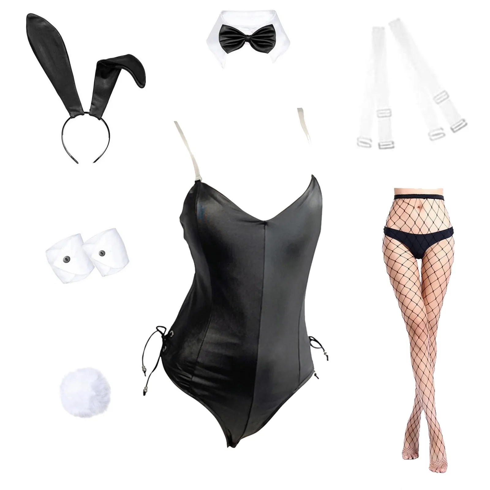 2025 Vestito da coniglietta da - Anime Cosplay Bodysuit recensione e prezzo
