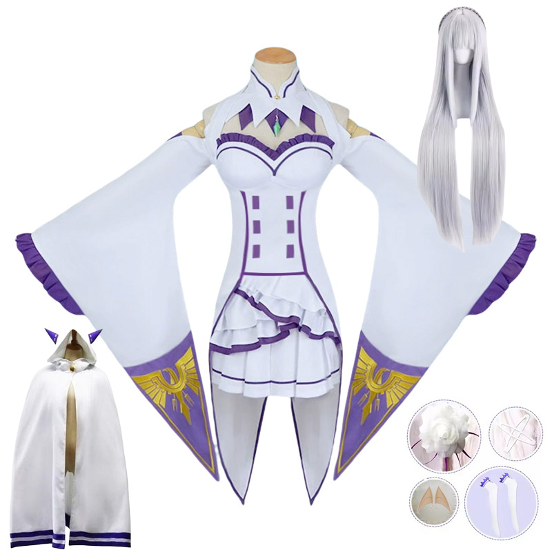 Emilia Cosplay Re Life in un m - Anime Cosplay Bodysuit recensione e prezzo