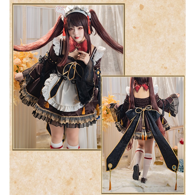Gioco Genshin Impact Hu Tao Ca - Anime Cosplay Maid recensione e prezzo