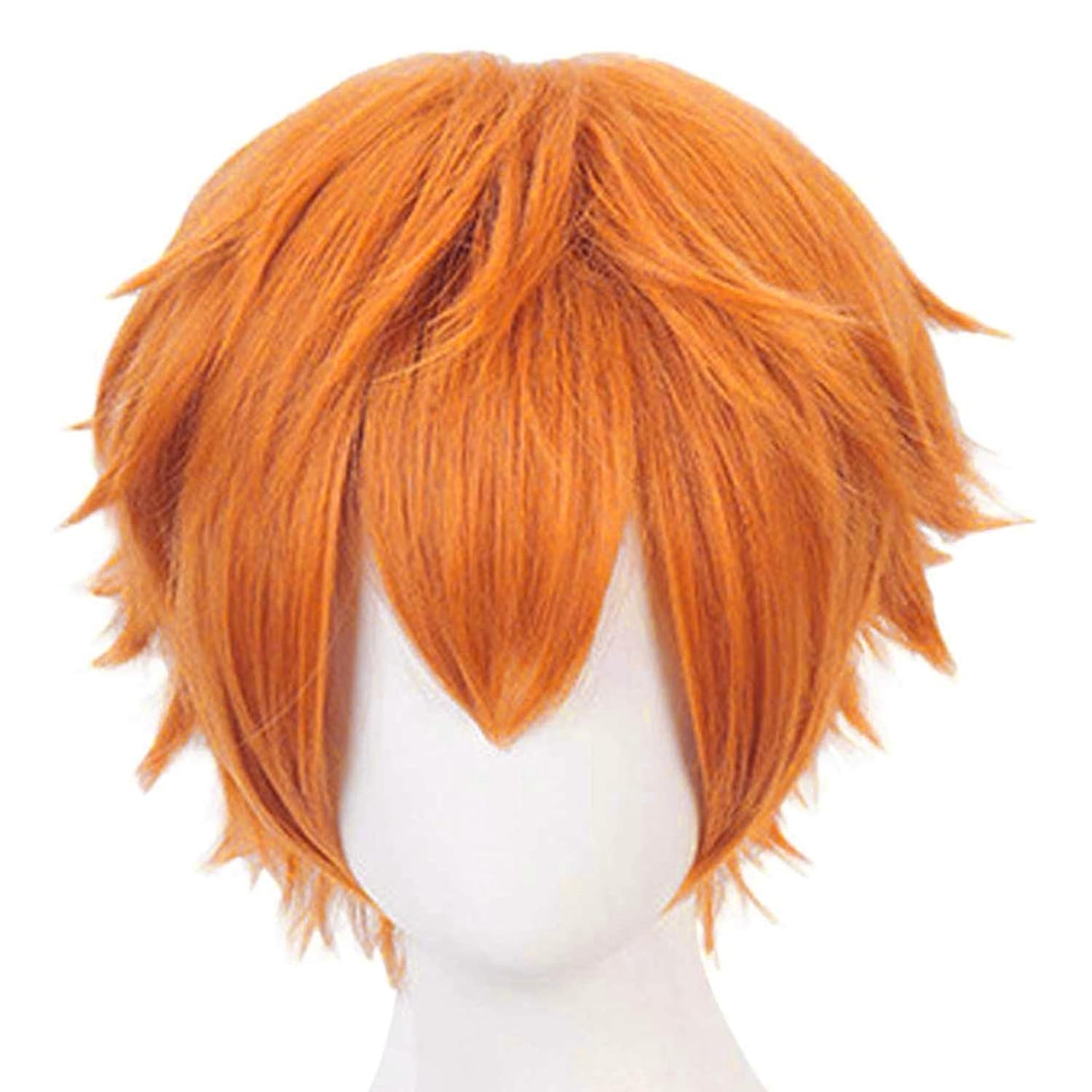 Parrucca corta arancione per u - Anime Cosplay Orange Hair recensione e prezzo