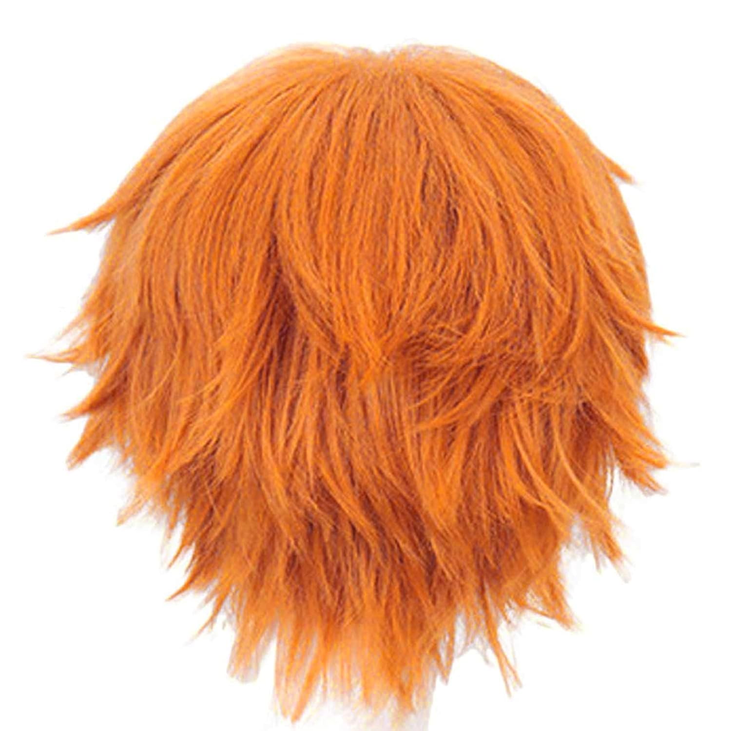 Parrucca corta arancione per u - Anime Cosplay Orange Hair recensione e prezzo
