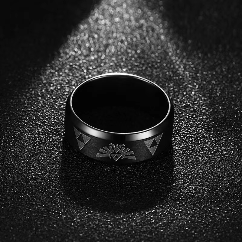 Anello a fascia triangolare Tr - Anime Cosplay Name recensione e prezzo