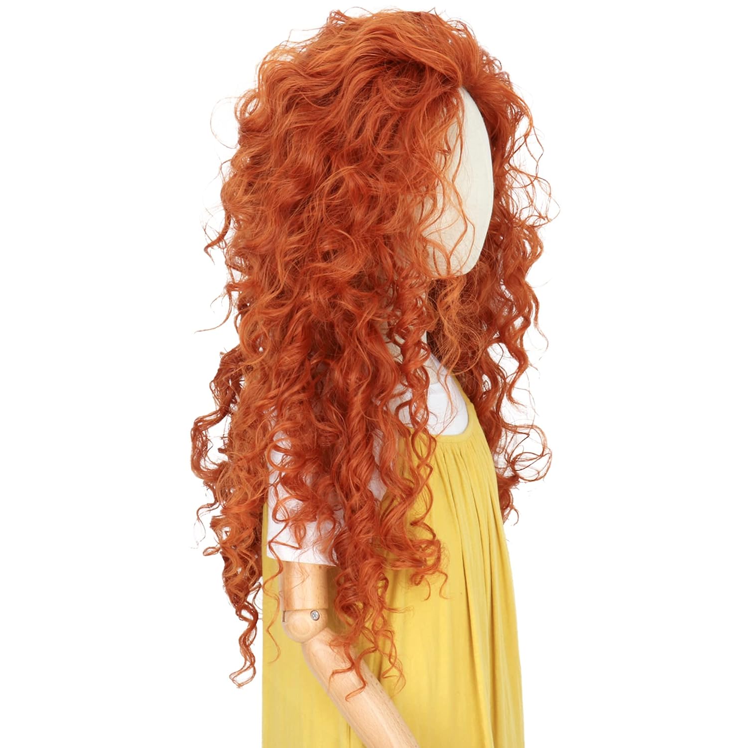 Parrucche Lunghe Arancioni Ric - Anime Cosplay Orange Hair recensione e prezzo