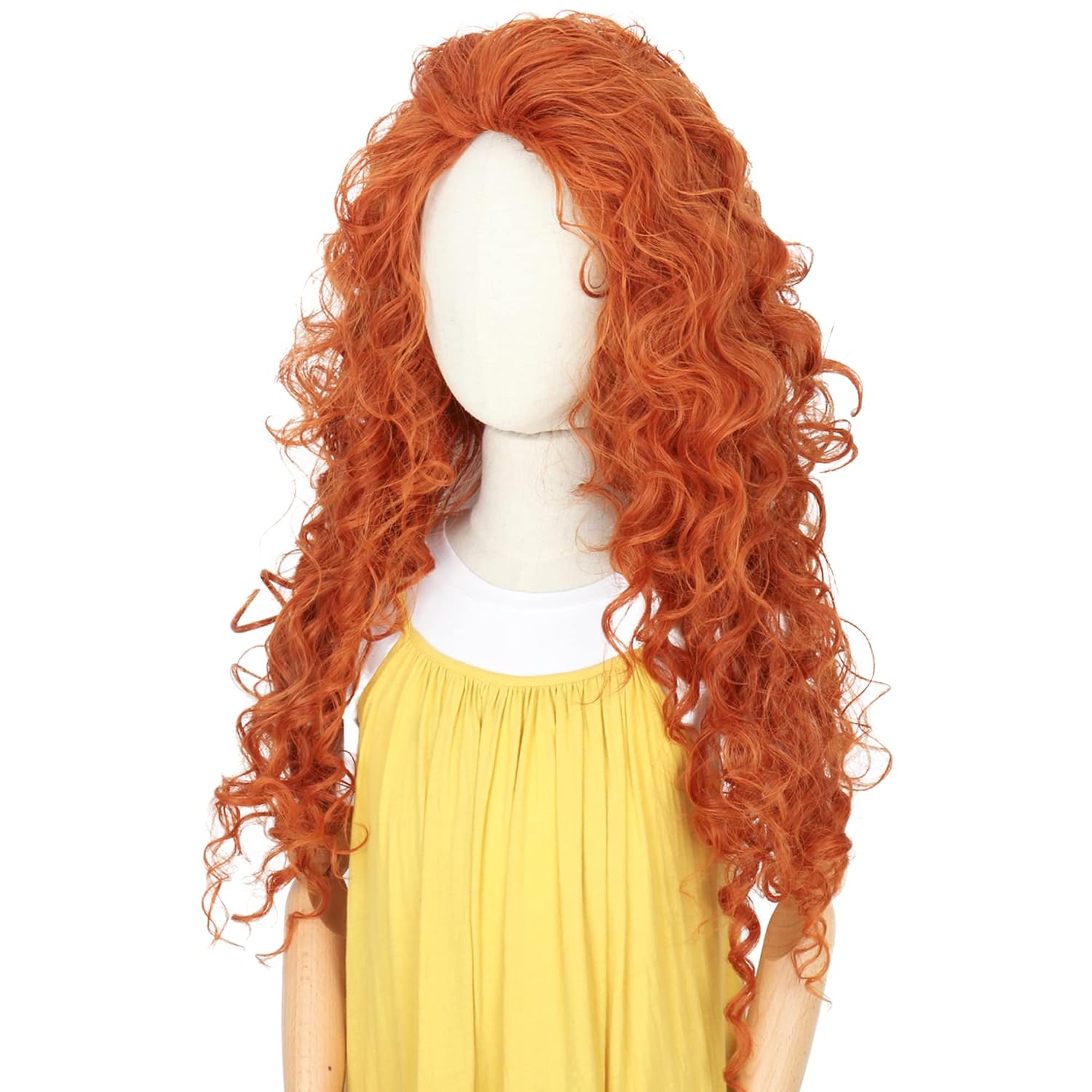 Parrucche Lunghe Arancioni Ric - Anime Cosplay Orange Hair recensione e prezzo