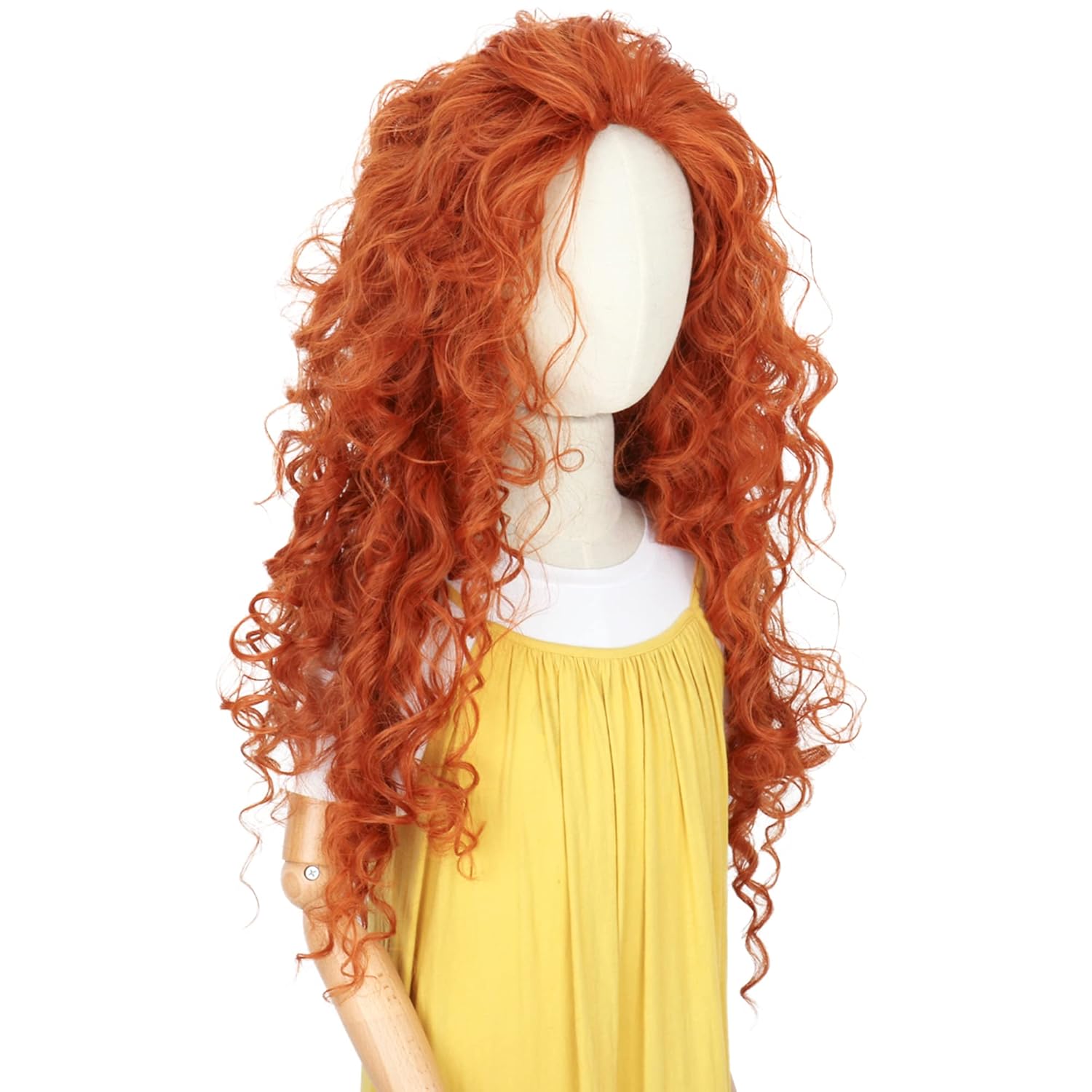 Parrucche Lunghe Arancioni Ric - Anime Cosplay Orange Hair recensione e prezzo