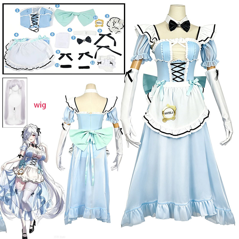 Costume Cosplay WHH Anime Game - Anime Cosplay Maid recensione e prezzo