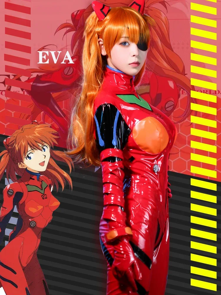Nuovo Eva Shikinami Asuka Lang - Anime Cosplay Japanese recensione e prezzo