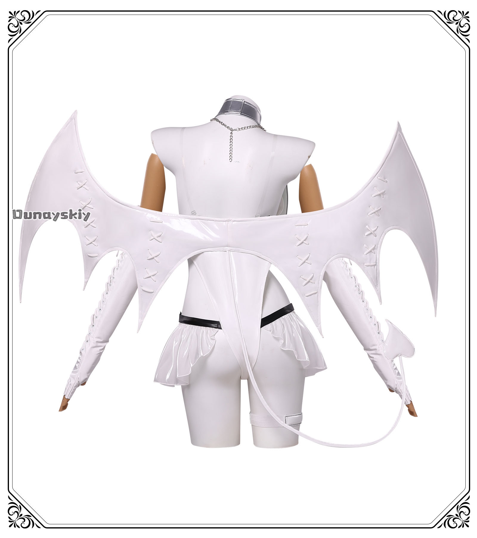Costume Cosplay Blanc Eleg【S-2 - Anime Cosplay Plus Size recensione e prezzo