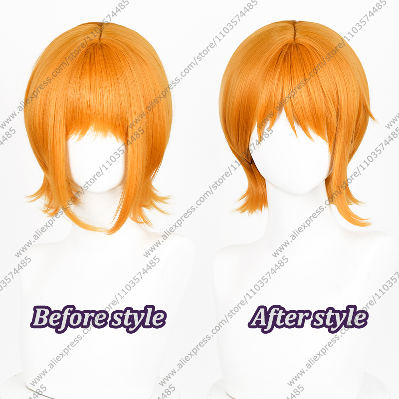 Parrucche Cosplay Anime Nami P - Anime Cosplay Orange Hair recensione e prezzo