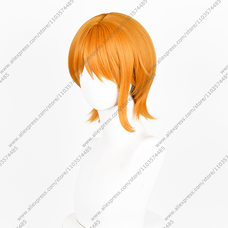 Parrucche Cosplay Anime Nami P - Anime Cosplay Orange Hair recensione e prezzo