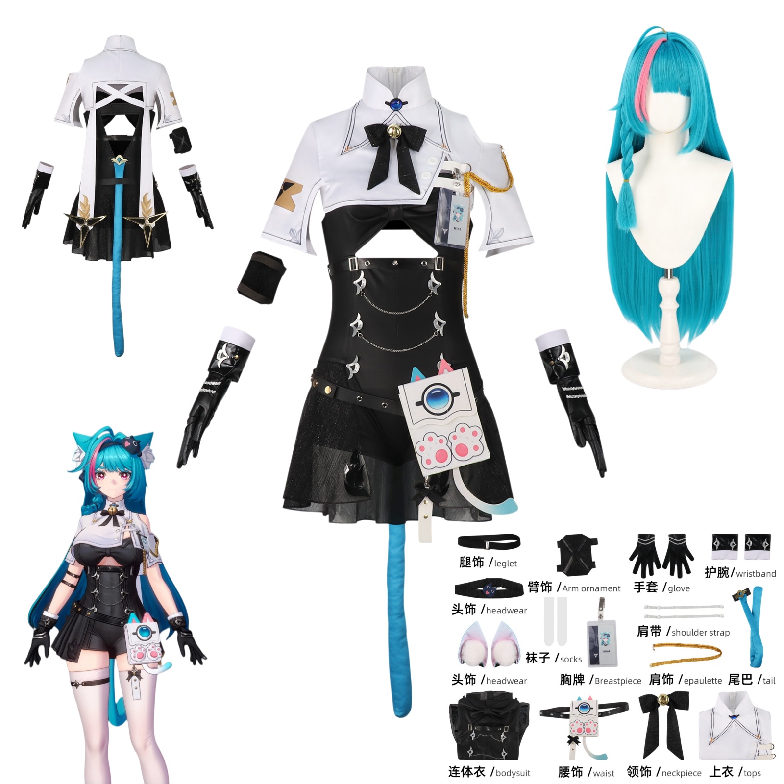 Parrucca per Costume Cosplay d - Convention Cosplay Anime recensione e prezzo