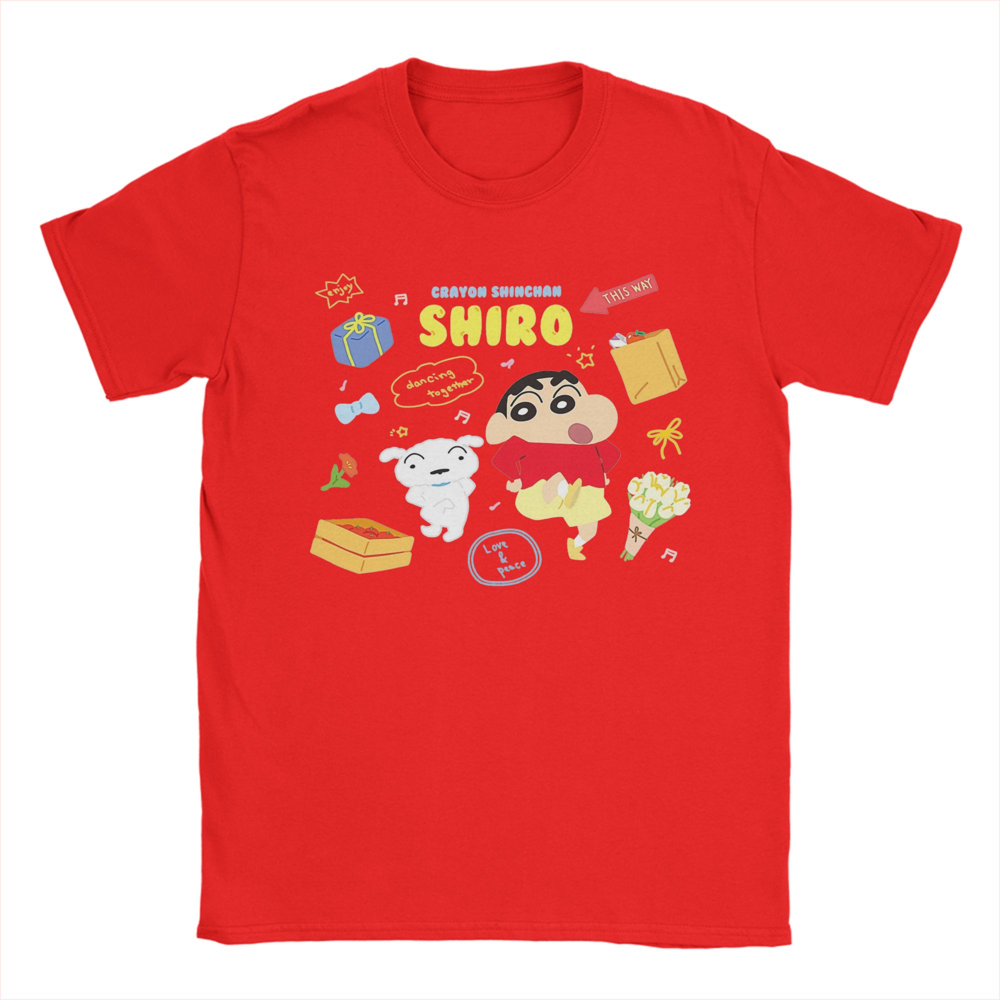 T-shirt Crayon Shin-chan per u - Anime Cosplay Ideas Male recensione e prezzo
